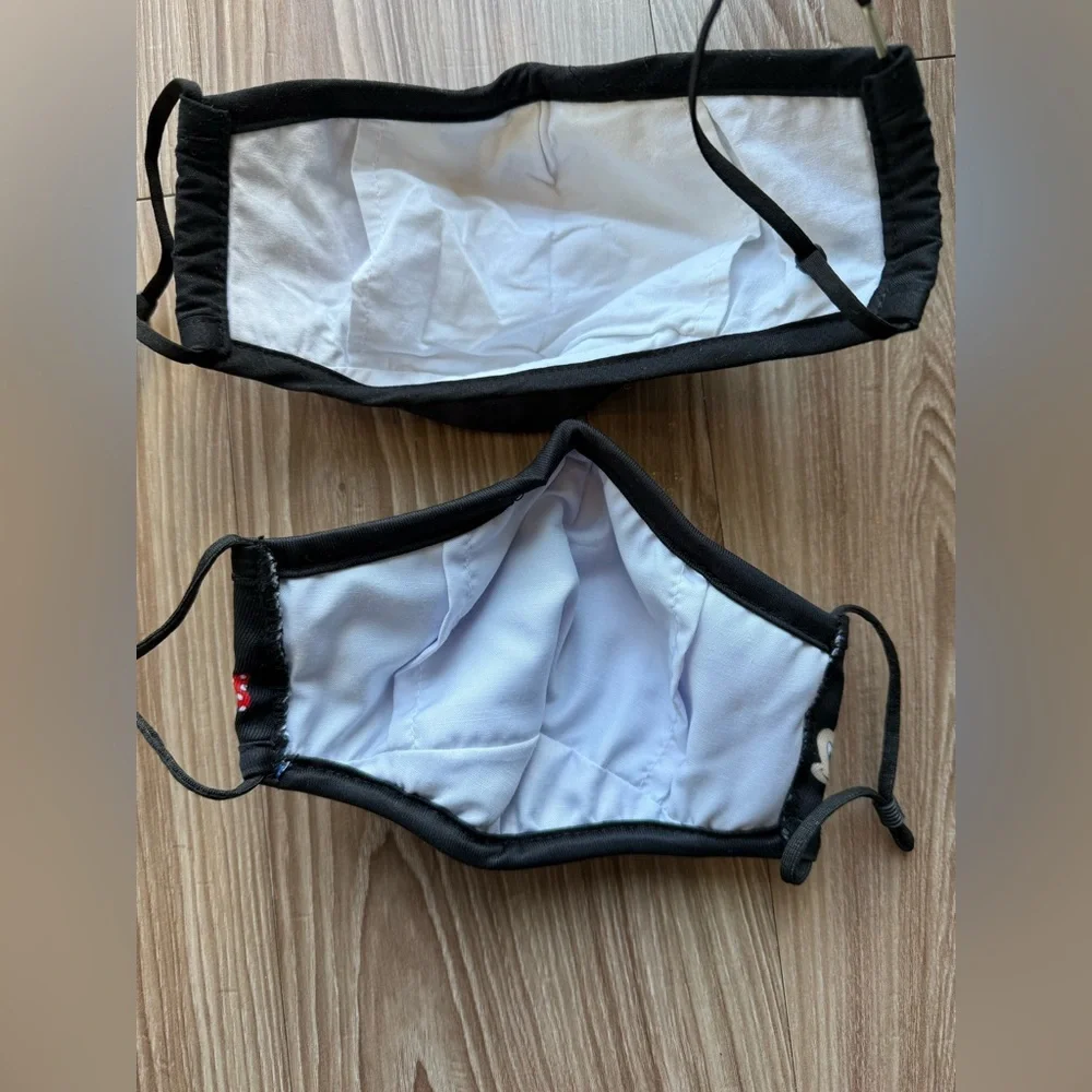 Handmade Disney Face Masks (Set of 2) – Never Worn